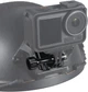 Кріплення для GoPro на шолом з роз'ємом NVG для приладу нічного бачення металеве чорне з регулятором (KF47348) - зображення 9