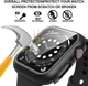 Захисний чохол зі склом для Apple Watch 7/8/9 (45 мм) Black - зображення 2
