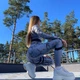 Леггинсы женские S, Мрамур Серый SuperStacy - изображение 3