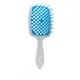 Гребінець для волосся Janeke Superbrush білий із блакитним - изображение 2