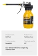 Пневмо-пистолет для смазки и распыления с баком 250ml - изображение 4