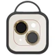 Захисне скло Metal Shine на камеру (в упак.) для Apple iPhone 15 (6.1") / 15 Plus (6.7") Золотий / Gold - изображение 2