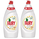 Засіб для миття посуду Fairy Sensitive Chamomile & Vit E 2 x 900 мл (8001090207685) - зображення 1