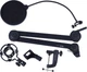 Стойка для микрофона Guitto GMS-02 Черная (128007) - изображение 4