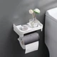 Держатель туалетной бумаги из пластика MENON XS-387 White - изображение 2