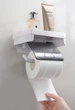 Держатель туалетной бумаги из пластика MENON XS-387 White - изображение 5