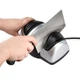 Точилка для ножей электрическая ножеточка PRO Big electric Sharpener Черный с Серебристым - изображение 4