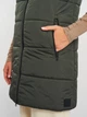 Теплый жилет удлиненный женский Jack Wolfskin Eisbach Vest W 1206991-4136 XS Зеленый (4064993844887) - изображение 6