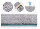 Швабра универсальная с отжимом пудровая cleaner spin mop 306 - изображение 9
