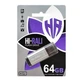 Флешнакопичувач USB 64 GB Hi-Rali Stark Series Silver (HI-64GBSTSL) пластик, метал - зображення 2