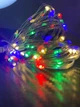 Гірлянда роса USB живлення мідний провід 5 метрів 50 Led Strip String MultiColor - изображение 2