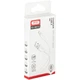 Кабель XO NB212 Lightning - USB 1м (2.1A) Apple Iphone для заряджання та передачі даних White - зображення 3