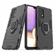 Чохол Fiji Ring для Samsung Galaxy A32 5G (A326) броньований бампер із кільцем підставкою чорний - зображення 1