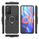 Чохол Fiji Ring для Xiaomi Redmi Note 11 Pro Global (4G/5G) броньований бампер із кільцем підставкою чорний - зображення 2
