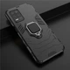 Чехол Fiji Ring для Realme 8 5G / V13 5G / Q3 5G / Q3 бронированный бампер с кольцом подставкой черный - изображение 4