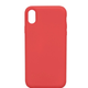 Чехол Fiji Silicone Case для Apple iPhone XR бампер накладка Full Soft Rose Red (без лого) - изображение 1