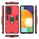 Чехол Fiji Ring для Samsung Galaxy A73 5G (A736) бронированный бампер с кольцом подставкой красный - изображение 3