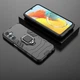 Чохол Fiji Ring для Samsung Galaxy M14 (M146) броньований бампер із кільцем підставкою чорний - зображення 4