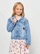 Детская джинсовая куртка для девочки Minoti Front 1 38280JNR 98-104 см Синяя (5063025032765) - изображение 1