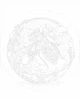Картина за номерами Кругла з Металізованими фарбами Ø 40 см Create Me Бджола (CMGM-0650К) - зображення 3