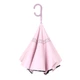 Зонт наоборот женский Up-Brella 1166 Pink обратного сложения - изображение 2