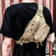 Сумка-бананка тактична на пояс польова для силових структур AOKALI Outdoor A29 Sand (OPT-3871) - зображення 3