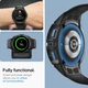 Чохол з ремінцем Spigen Rugged Armor Pro до Samsung Galaxy Watch 6 44mm Black (ACS06496) - зображення 9