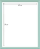 Багетная рамка 40х50 для картины по номерам багет: 282-P017 Зеленый (Только рамка с креплением для холста) EmojiFrame - изображение 9