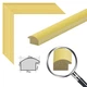 Багетна рамка 30х30 для картини за номерами багет: 282-P020 Жовтий (Тільки рамка з кріпленням для полотна) EmojiFrame - зображення 11