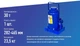 Домкрат Vitol гідравлічний телескоп 30т в коробці. min 282мм - max 465мм - зображення 4