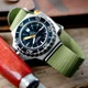 Ремешок для часов тактический MiLTAT G10 Nylon PVD Forest Green 20 мм - изображение 2