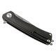 Ніж складний ANV Knives Z100 (Liner lock GRN Plain edge) Black (ANVZ100-047) - изображение 3