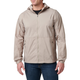 Куртка тактична демісезонна 5.11 Tactical Packable Windbreaker Jacket Badlands Tan L (48388-956) - изображение 3