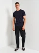 Футболка хлопковая длинная мужская Guess Aidy Cn Ss Tee M2YI72-I3Z14-G7V2 L Smart Blue (7622078833415) - изображение 3