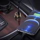 Автомобільний зарядний пристрій 2 USB PD20W швидка зарядка для Iphone QC3.0 + кабель Type-C-Lightning, Metal Gray, Hoco (6931474770356) - зображення 4