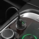 Автомобільний зарядний пристрій 2 USB швидка зарядка QC3.0 + кабель Type-C для телефона, Black, Hoco (6931474735089) - зображення 4