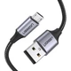 Кабель Micro USB Ugreen US290 для зарядки и передачи данных 0.25м Black (60144) - изображение 1