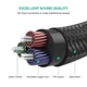 Кабель Audio Ugreen AV112 AUX 3.5 to 3.5 mm 1m Черный (10685) - изображение 7