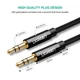 Кабель Audio Ugreen AV112 AUX 3.5 to 3.5 mm 1m Черный (10685) - изображение 8