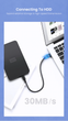 Кабель Mini USB to USB 2.0 UGREEN US132 для зарядки 0.25м Black (10353) - изображение 6