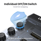 Концентратор USB 3.0 UGREEN CM481 HUB з додатковим живленням USB Type-C 7in1 Black (90307) - зображення 7