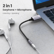 Внешняя звуковая карта USB Ugreen CM477 USB to 3.5mm Black (30757) - изображение 3