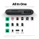 Кардридер 3в1 UGREEN CM387 USB C to SD Micro SD TF USB Card Reader Aluminium Gray (80798) - зображення 2