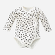 Дитячий боді-комбінезон Pinokio Happy Day Buttoned Longsleeve Bodysuit Triangles 50 см Кремовий (5901033218408) - зображення 3