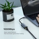 Адаптер Gigabit Ethernet UGREEN CM199 LAN 1000 Мбит/с TYPE-C to RJ45 Black (50737) - изображение 3