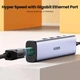Концентратор Ugreen 60554 Ethernet-адаптер USB3.0 to RJ45 Gigabit Ethernet 3xUSB HUB з додатковим живленням Type-C NEW - зображення 4