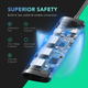 Концентратор USB-C Ugreen CM195 HUB 6в1 Type-C to HDMI/SDTF/USB 3.0x2/PD Space Grey (70411) - изображение 5