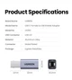 Перехідник USB-C на USB-B Ugreen US382 Printer Adapter Grey (20120) - зображення 10