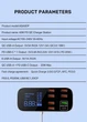 Зарядная станция 40W на 8 портов ASOMETECH A9D+ QC3.0 Type-C PD с ЖК-дисплеем Black - изображение 10