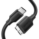 Кабель USB-C to micro USB-B UGREEN US312 PVC 1м Black (20103) - изображение 1